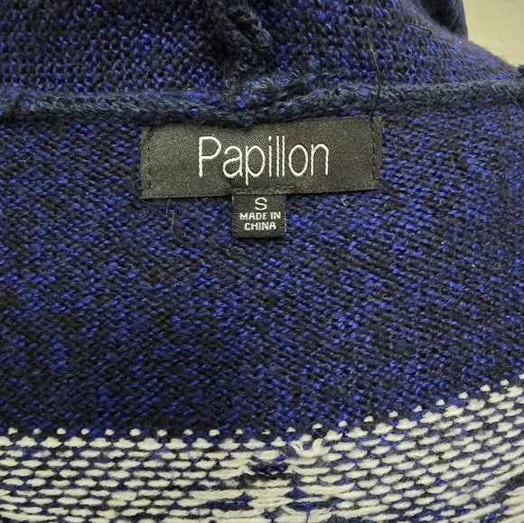 Papillon sweater small blue - Picture 3 of 3